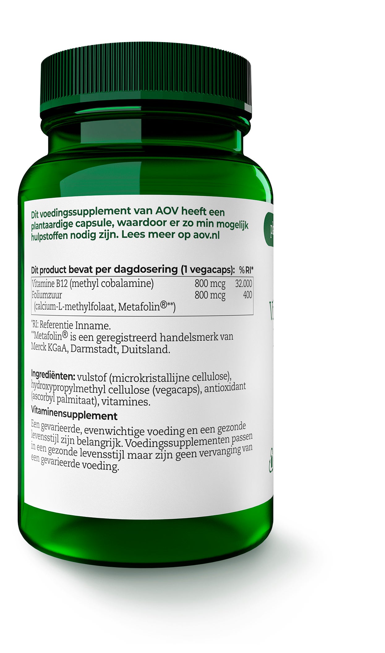 veerboot Vooruit nicotine 250 Vitamine B12 & Foliumzuur | AOV